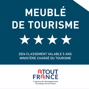 Meublé de Tourisme classé 4 étoiles